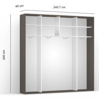DRESSING LEX 241-240-45 B GRI/CZP/O